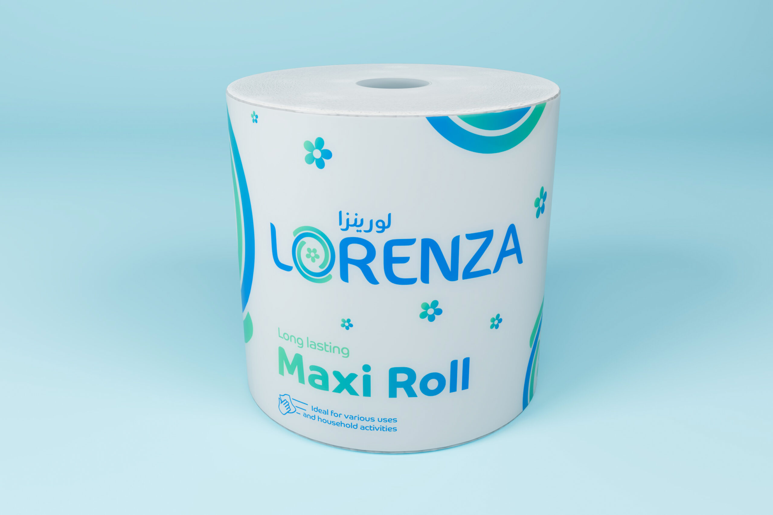 Lorenza Maxi Roll Sheet Size 20x20x20cm Number PLY 2 SKU 750 Sheet