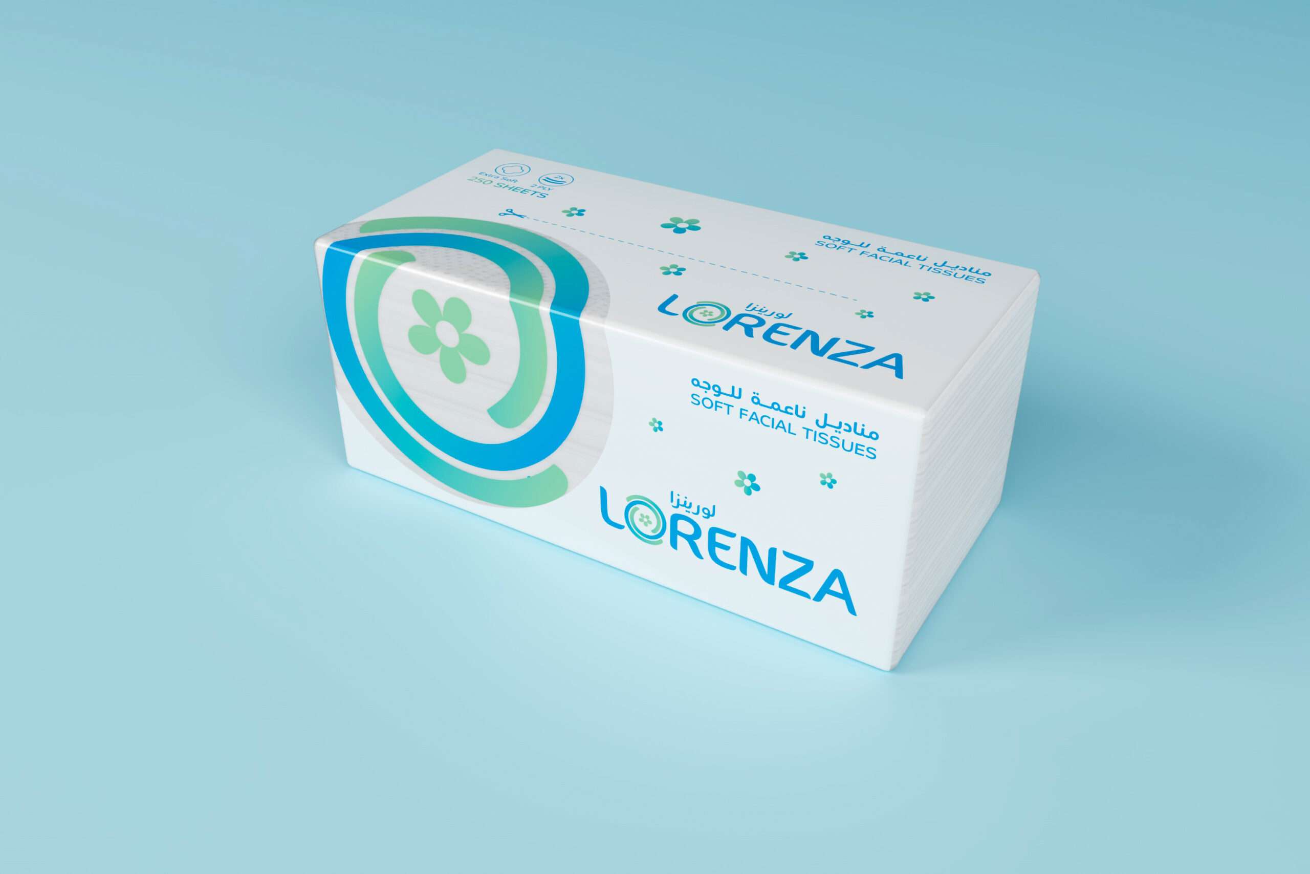 Lorenza Hand Towel Nylon Sheet Size 20 x 19 cm Number PLY 1 SKU 250 Sheet